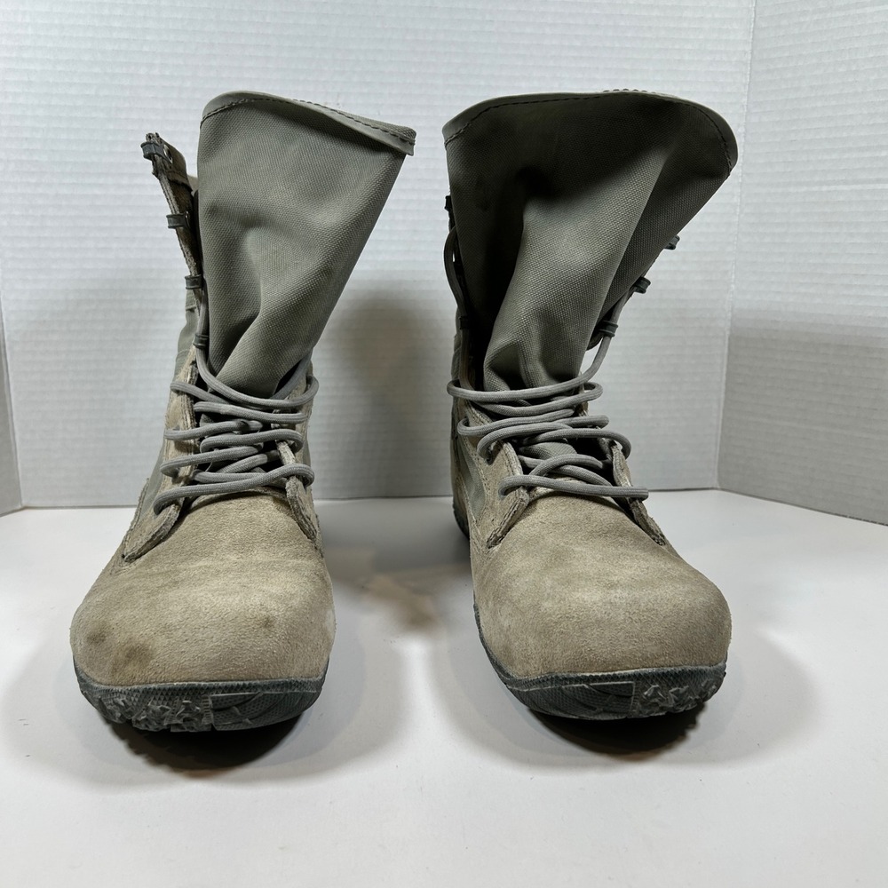 Tactical Research Boots Mens 10 Green TR103 Tactical Military Training Utility - Picture 2 of 7